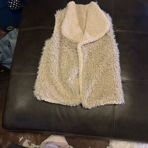 Cozy Cream Sherpa Vest